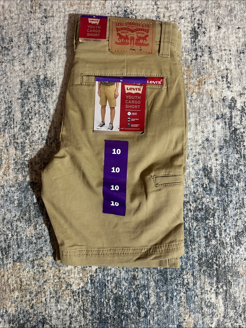 Levi's Khaki Men's Cargo Shorts